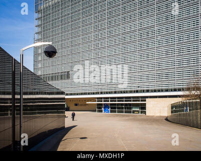 Le Berlaymont (Europäische Kommission), Brüssel, Belgien. Stockfoto