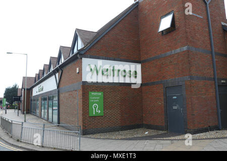 Waitrose, St George's Place, Canterbury, Kent Stockfoto