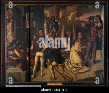 404 Martyre de Sainte Agnès Stockfoto