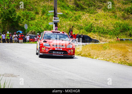 Sol Rally Barbados 2018; Juni 03, 2018 Stockfoto