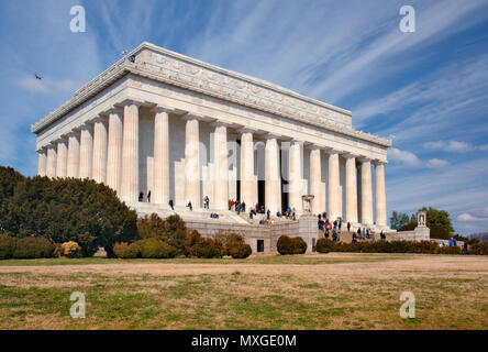 Lincoln Memorial in Washington, D.C. Stockfoto