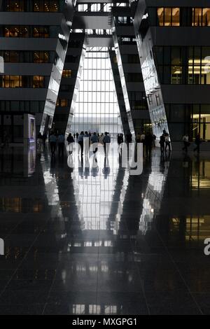 Brüssel, Belgien. 01 Juni, 2018. Die neue NATO-Hauptquartier in Brüssel, Belgien, 1. Juni 2016. Credit: Jakub Dospiva von der Nachrichtenagentur CTK/Foto/Alamy leben Nachrichten Stockfoto