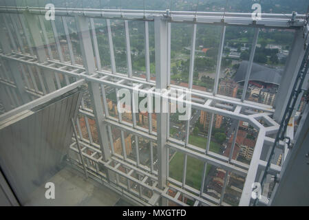 Juni 4, 2018 - Turin, Italy-June 4, 2018: Regione Skyscraper Presse Besuch der Baustelle Credit: Stefano Guidi/ZUMA Draht/Alamy leben Nachrichten Stockfoto