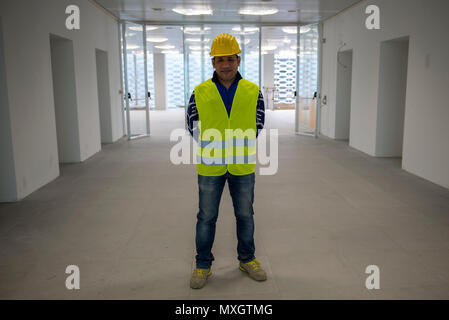 Juni 4, 2018 - Turin, Italy-June 4, 2018: Regione Skyscraper Presse Besuch der Baustelle Credit: Stefano Guidi/ZUMA Draht/Alamy leben Nachrichten Stockfoto