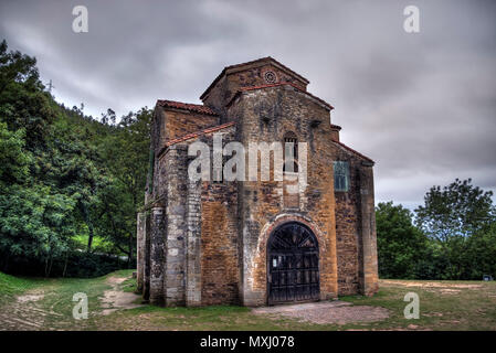 San Miguel de Lillo. Oviedo. Asturien. España Stockfoto