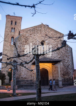 Iglesia de Santa María del Castillo. Buitrago de Lozoya. Madrid. España. Stockfoto