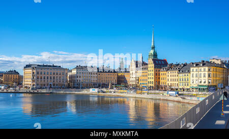 Stockholms Altstadt Gamla Stan in Stockholm, Schweden. Stockfoto