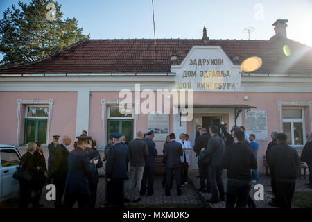 Belgrad, Belgrad für einen Besuch in Serbien. 17. Juni ...