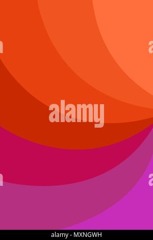 Farbenfrohe abstrakte geometrische Schatten Linien. Stock Vektor