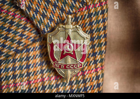 Russischen KGB der UdSSR Geheimpolizei alte Taschenuhr, Uhr ...