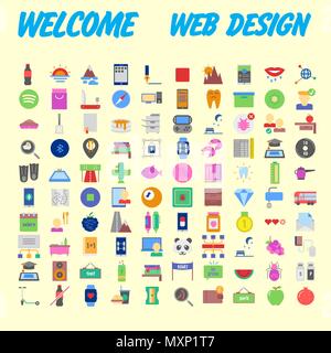 Cartoon bunte flauschige Kugeln Zeichen. Vektor furry Emoji eingestellt. Isolierte Symbole auf den Hintergrund. Vector Illustration Stock Vektor