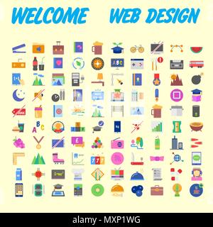 Cartoon bunte flauschige Kugeln Zeichen. Vektor furry Emoji eingestellt. Isolierte Symbole auf den Hintergrund. Vector Illustration Stock Vektor