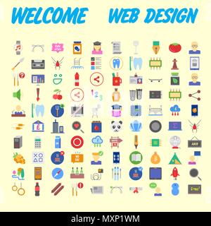 Cartoon bunte flauschige Kugeln Zeichen. Vektor furry Emoji eingestellt. Isolierte Symbole auf den Hintergrund. Vector Illustration Stock Vektor