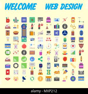 Cartoon bunte flauschige Kugeln Zeichen. Vektor furry Emoji eingestellt. Isolierte Symbole auf den Hintergrund. Vector Illustration Stock Vektor