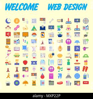 Cartoon bunte flauschige Kugeln Zeichen. Vektor furry Emoji eingestellt. Isolierte Symbole auf den Hintergrund. Vector Illustration Stock Vektor