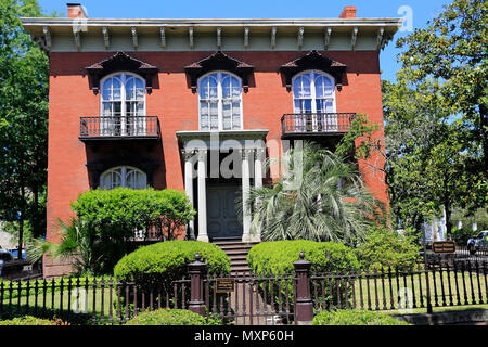 Die Mercer-Williams House in Savannah, Georgia, USA Stockfoto