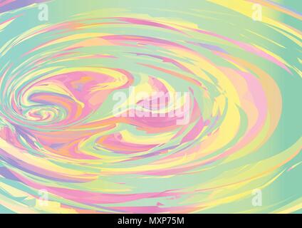 Abstrakte farbenfrohen Pastelltönen Hintergrund. Dynamische Wirkung Vector Illustration für Broschüre, Web Banner, Flyer, Karten, Poster design Vorlage. Abstrakte Farbe Stock Vektor