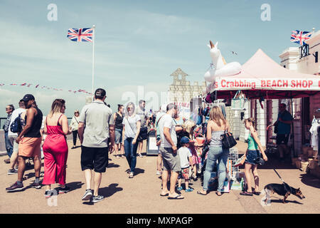 Die Seebrücke, Herne Bay Kent UK Stockfoto