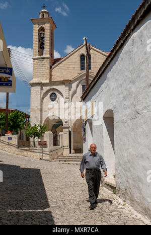 Vasa Dorf in der Region von Limassol auf Zypern. Stockfoto