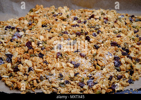 Nachmittagstee mit Scones und Aprikosenmarmelade Stockfoto