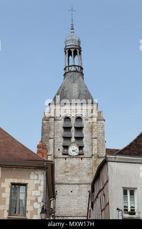 Tour Notre-Dame-du-Val in Provins, Frankreich. Stockfoto