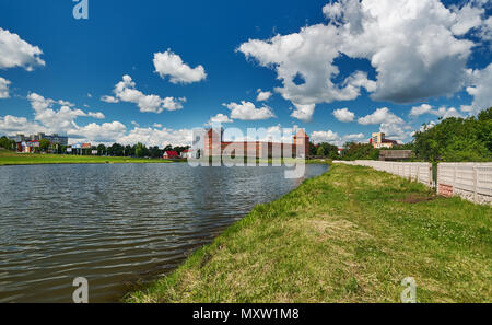 Burg in der Stadt Lida in Belarus Stockfoto