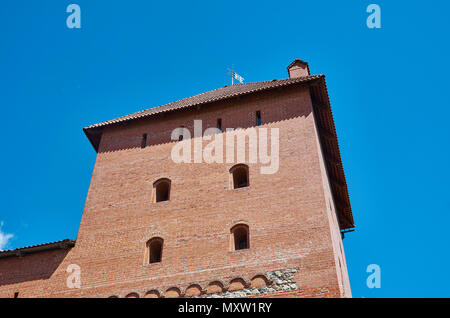 Burg in der Stadt Lida in Belarus Stockfoto