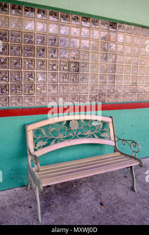 Verschiedene Farben, Texturen und Architektur rund um New Orleans, Louisiana Stockfoto