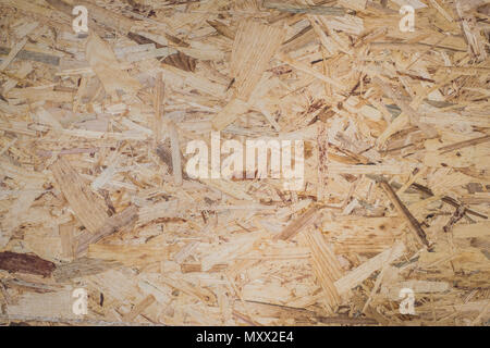 Spanplatten, Sperrholz closeup Osb-Panel Stockfoto