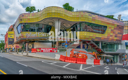 Neue Gebäude (Holland Piazza) in Holland Village weitest gehend fertig. Stockfoto