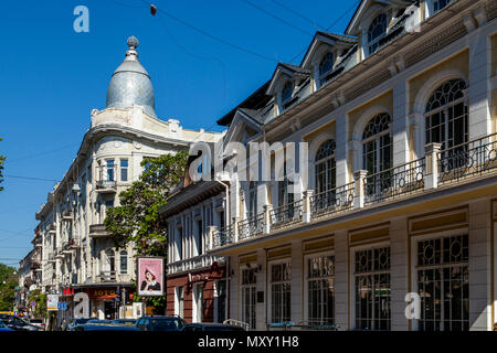 Typische Architektur in Odessa, Ukraine Stockfoto