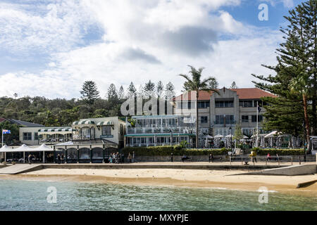 Die berühmten doyles Sea Food Restaurant mit Watson's Bay, Sydney Stockfoto