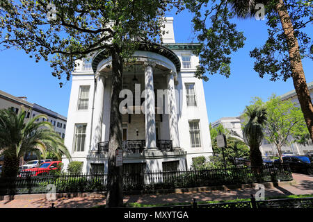 Historisches Gebäude in Savannah, Georgia Stockfoto