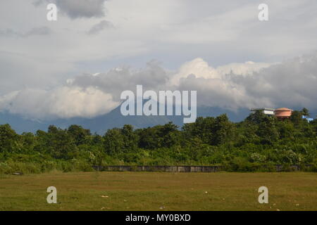 Ansicht der Western Ghats in Palakkad Stockfoto