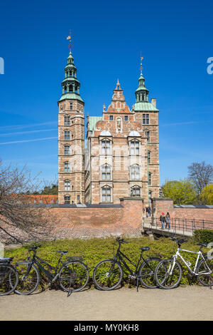 Schloss Rosenborg in Kopenhagen, Dänemark Stockfoto