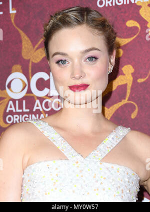 Hollywood, CA, USA. 4. Juni 2018. 04. Juni 2018 - Hollywood, Kalifornien - Bella Heathcote. CBS All Access'' 'Seltsame Engel'' Premiere Screening gehalten an Avalon Hollywood. Photo Credit: Birdie Thompson/AdMedia Credit: Birdie Thompson/AdMedia/ZUMA Draht/Alamy leben Nachrichten Stockfoto