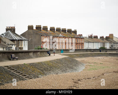 Sheerness, Kent, Großbritannien. 5. Juni 2018. UK Wetter: Grau, wolkig, windig und kalt Morgen in Sheerness, Kent. Credit: James Bell/Alamy leben Nachrichten Stockfoto