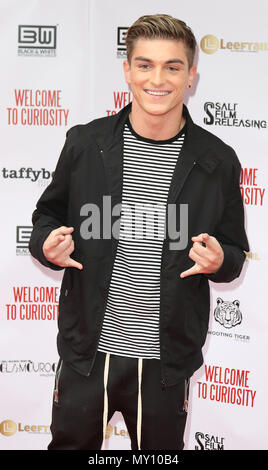London, Großbritannien. 4 Jun, 2018. Richard Wisker, Willkommen bei Neugier - UK Premiere, Prince Charles Cinema, London, UK, 04. Juni 2018, Foto von Richard Goldschmidt Credit: Rich Gold/Alamy leben Nachrichten Stockfoto