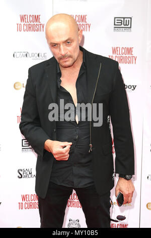 London, Großbritannien. 4 Jun, 2018. Sean Cronin, Willkommen bei Neugier - UK Premiere, Prince Charles Cinema, London, UK, 04. Juni 2018, Foto von Richard Goldschmidt Credit: Rich Gold/Alamy leben Nachrichten Stockfoto