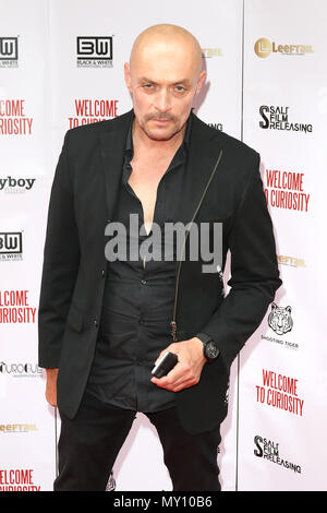 London, Großbritannien. 4 Jun, 2018. Sean Cronin, Willkommen bei Neugier - UK Premiere, Prince Charles Cinema, London, UK, 04. Juni 2018, Foto von Richard Goldschmidt Credit: Rich Gold/Alamy leben Nachrichten Stockfoto