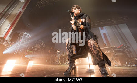 Glasgow, UK. 5 Jun, 2018. Kubanisch-amerikanischen Sänger und Songwriter Camila Cabello in Konzert in der O2 Academy Glasgow, Großbritannien 5th Juni 2018 Credit: Stuart Westwood/Alamy leben Nachrichten Stockfoto