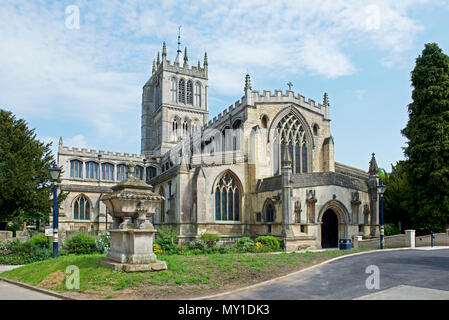 St Mary's Church, Melton Mowbray, Leicestershire, England Großbritannien Stockfoto
