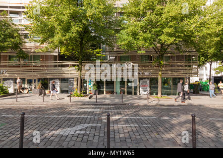 St Christopher's Inn Canal Youth Hostel oder Backpacker, 159 rue de Crimée, 75019 Paris, Frankreich, Europa. Stockfoto