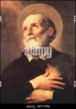 . St. Philip Neri (Romolo Filippo Neri); als Apostel von Rom bekannt), (Juli 21, 1515 - Mai 27, 1595), war ein italienischer Priester, für die Gründung einer Gesellschaft der Weltpriester, die sogenannte "Kongregation des Oratoriums", bemerkte. 23. August 2005. Unbekannt 472 San Felipe Neri Stockfoto