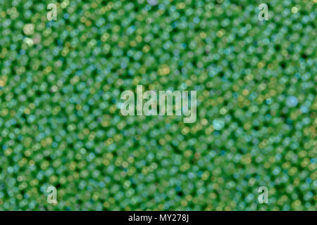 Grün Gelb bokeh Hintergrund. Stockfoto