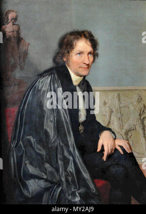 Carl Christian Vogel von Vogelstein - Portrait von Bertel Thorvaldsen Stockfoto