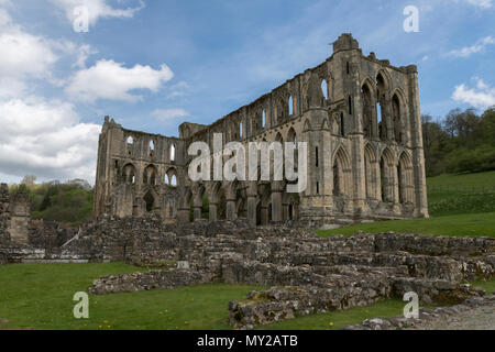 Rievaulx Abbey, North Yorkshire Moors, North Yorkshire, England Stockfoto