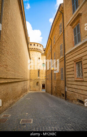 Heiligtum der Santa Casa, der Apsis der Basilika in Loreto, Italien Stockfoto