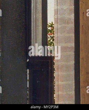 517 Das Arnolfini Portrait, Detail (8) Stockfoto