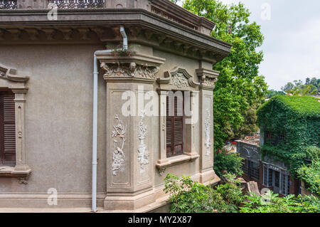 Xiamen, China - 30. Mai 2018: die Außenwand der alten Gebäude in Insel Gulangyu Stockfoto